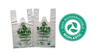 Biodegradable Bag Manufacturing Process [upl. by Nabru817]