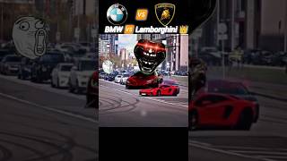 BMW 🆚 Lamborghini Challenge👿☠️👑 bmw automobile drift lambo [upl. by Irrol]