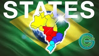 The states of Brazil explained Geography Now [upl. by Gerald]