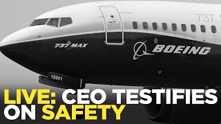 Watch live Boeing CEO testifies before Senate on ‘broken’ safety culture [upl. by Dobson]