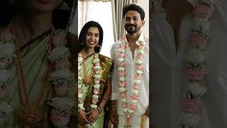 Dalli dhananjaya engagement ring exchange marrigevibes dananjay engagementring love family [upl. by Tildie]