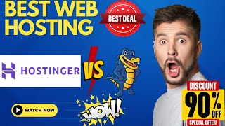 Hostinger vs HostGator 2024  Which Web Hosting is Best [upl. by Nonnahsed]