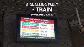 SMRT Part 12  NSL Signalling Fault 2 June  Train Problems [upl. by Torr]