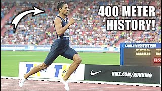 Wayde Van Niekerk SHOCKS THE WORLD [upl. by Alton]