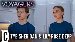 Lily Rose Depp and Tye Sheridan on Voyagers and Their Favorite Films [upl. by Merv]