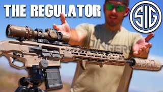 MCX REGULATOR THE NEW SIG SAUER RANCH RIFLE [upl. by Reniti]