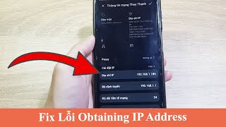 Cách khắc phục lỗi Obtaining IP Address trên Android để có thể kết nối WIFi trở lại [upl. by Aubarta96]