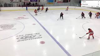 U15 AAA Northern Rivermen vs Dieppe flyers November 0324 [upl. by Crystie316]