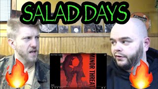 MINOR THREAT  SALAD DAYS 🥗 🤘🔥reaction [upl. by Ingar]