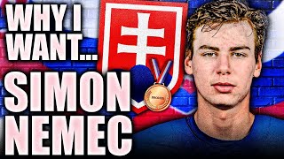 Why I Want SIMON NEMEC—The Drafts BEST DMan DAHLIN COMPARABLE 2022 NHL Entry Draft Prospects [upl. by Hillinck192]