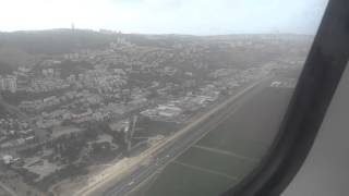 Landing at Haifa Airport Israel [upl. by Sheldon]