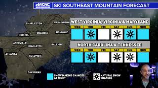 Ski Southeast Forecast for the 1st days of 2024 More snow [upl. by Irreg]