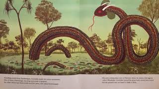 Childrens Book The Rainbow Serpent READ ALOUD [upl. by Heisser364]