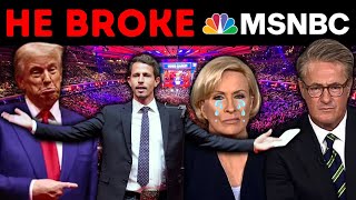 Trump Rally Breaks Record MSNBC Host LOSES IT On Air [upl. by Gibbon23]