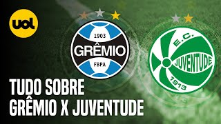 GRÊMIO X JUVENTUDE ONDE ASSISTIR AO VIVO HORÁRIO E ESCALAÇÕES PELA FINAL DO GAUCHÃO 2024 [upl. by Friedrick214]