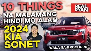 10 THINGS YOU PROBABLY DONT KNOW ABOUT 2024 KIA SONET IN THE PHILIPPINES [upl. by Nabala914]