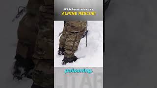 Survive An AVALANCHE Ushuaia Mountain Warfare Training  Argentina [upl. by Dlanger]