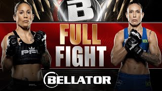 Flyweight Title On The Line 🤜💥🤛  Liz Carmouche v Juliana Velasquez  Bellator 289  Full Fight [upl. by Detta]