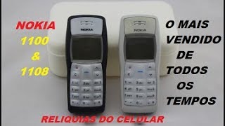 CELULAR NOKIA 1100  LANTERNINHA  O MAIS VENDIDO DE TODOS RELIQUIAS DO CELULAR 2017 [upl. by Yvan946]