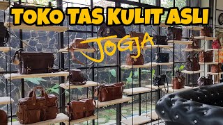 Jalan ke Toko Tas Kulit Asli Jogja Ep1 [upl. by Yknip]