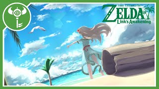 Ballad of the Wind Fish  Relaxing Beach Ambience  The Legend of Zelda Links Awakening [upl. by Anidal525]