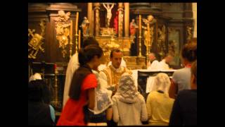 SOUL OF MY SAVIOUR  Catholic Hymn  Traditional Latin Mass [upl. by Eissak]