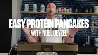 How to Easily make Protein Pancakes at home Noel Deyzel Recipe [upl. by Nosrak839]