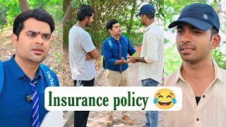 Insurance policy 😂 reels comedy funny idreessain [upl. by Notselrahc322]