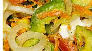 111🌺 Recette de salade de concombre à lavocat manger cette salade pour une perte de poids [upl. by Rebmyt]