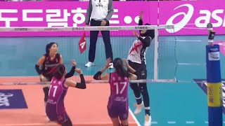 Top Moment Megawati Hangestri  Pink Spiders vs Red Sparks Set 3 dan 4 [upl. by Ferrell]