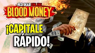 Cómo conseguir Capitale RÁPIDO GUÍA DEFINITIVA de la nueva actualización de Red Dead Online [upl. by Anialem]