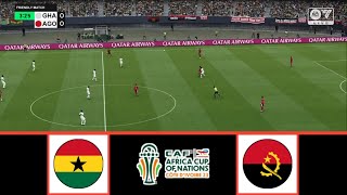 GHANA VS ANGOLA  AFRICA CUP OF NATIONS 20242026  FOOTBALL LIFE 2024 [upl. by Burtis577]