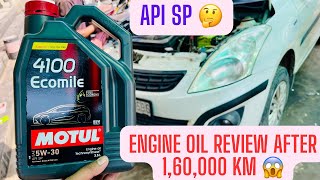 Best Engine Oil For Swift And Dzire  Motul 5w30 Engine Oil Review motul [upl. by Risser]