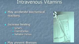 Intravenous vitamins [upl. by Sirac]