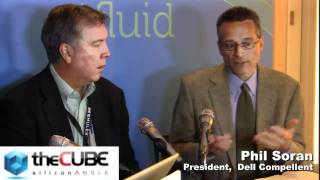 Phil Soran President Dell Compellent  Dell Storage Forum 2011  theCUBE [upl. by Creamer139]