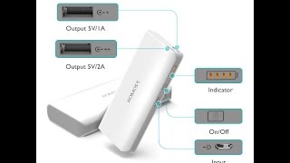 Unboxing Power Bank Romoss Sense 4 10400 mAh Power Bank Dengan Dual USB Outpt [upl. by Ynelram]