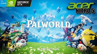 Palworld Nitro 5 GTX1650 i5 9300H 16GB RAM [upl. by Eimmelc]