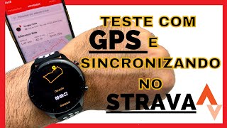 AMAZFIT GTR 2 NOVA VERSÃO TESTEI O GPS E SINCRONIZEI O ESPORTE NO STRAVA MELHOR OPÇÃO PRA COMPRAR [upl. by Eema]