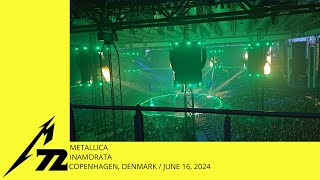 Metallica  Inamorata Live Copenhagen Denmark 16062024 4K [upl. by Darahs598]