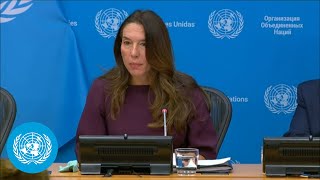 UN Security Council Presidency Programme of Work for April Press Briefing  United Nations [upl. by Redwine]