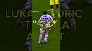 Luka Modric Trivela Assist to Rodrygo football realmadrid modric rodrygo shorts [upl. by Oralie]