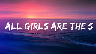 Juice WRLD  All Girls Are The Same Lyrics Lyrics Video [upl. by Farnsworth543]