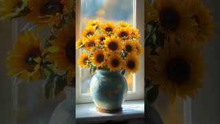 Relaxing Piano Music with Soothing Sunflower Scenes 🌻 Calm Piano for Stress Relief [upl. by Havstad]