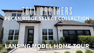 Discover Luxury Living in Fulshear TX  Pecan Ridge House Tour by Toll Brothers  🏡✨ [upl. by Onitsuaf]