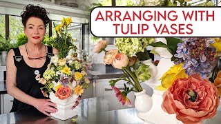 Master the Art of Tulip Vase Arrangements [upl. by Nohtahoj823]