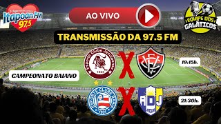 JACUIPENSE 0X1 VITÓRIA  BAHIA 0X1 JEQUIÉ AO VIVO [upl. by Sackville446]