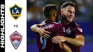 HIGHLIGHTS LA Galaxy vs Colorado Rapids  August 17 2021 [upl. by Ytsihc]