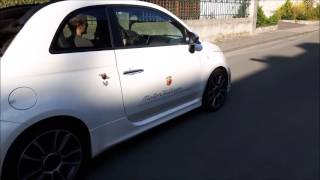 New Abarth 595 A595 Tursimo Turbo Sound [upl. by Merle784]