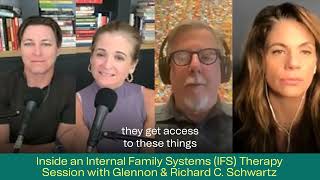 INSIDE AN INTERNAL FAMILY SYSTEMS IFS THERAPY SESSION WITH GLENNON amp DR RICHARD C SCHWARTZ [upl. by Kara-Lynn]