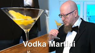 Vodka Martini  Kuinka se tehdään [upl. by Eiliab]